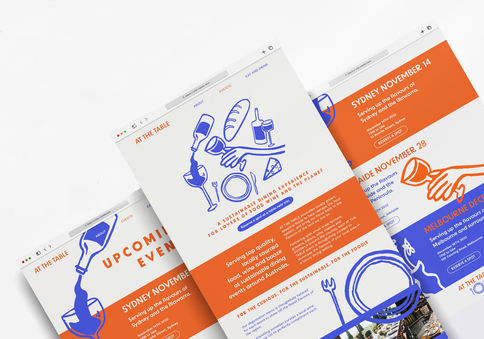 At The Table Custom Website Design