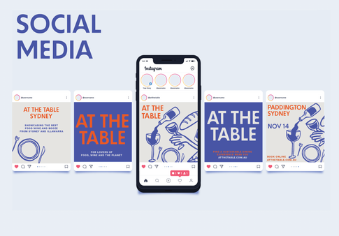 At The Table Custom Social Media Posts