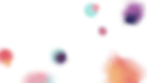 Composition of abstract protein compression illustrations
