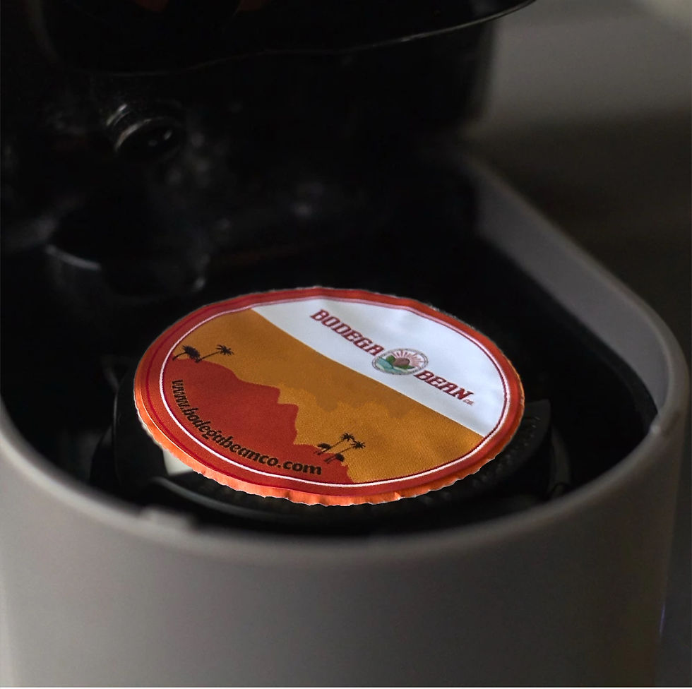 Thumbnail: A compostable pod with organic Ethiopian Sidamo coffee, delivering bright acidity, floral, aromatics, and a hint of spice.