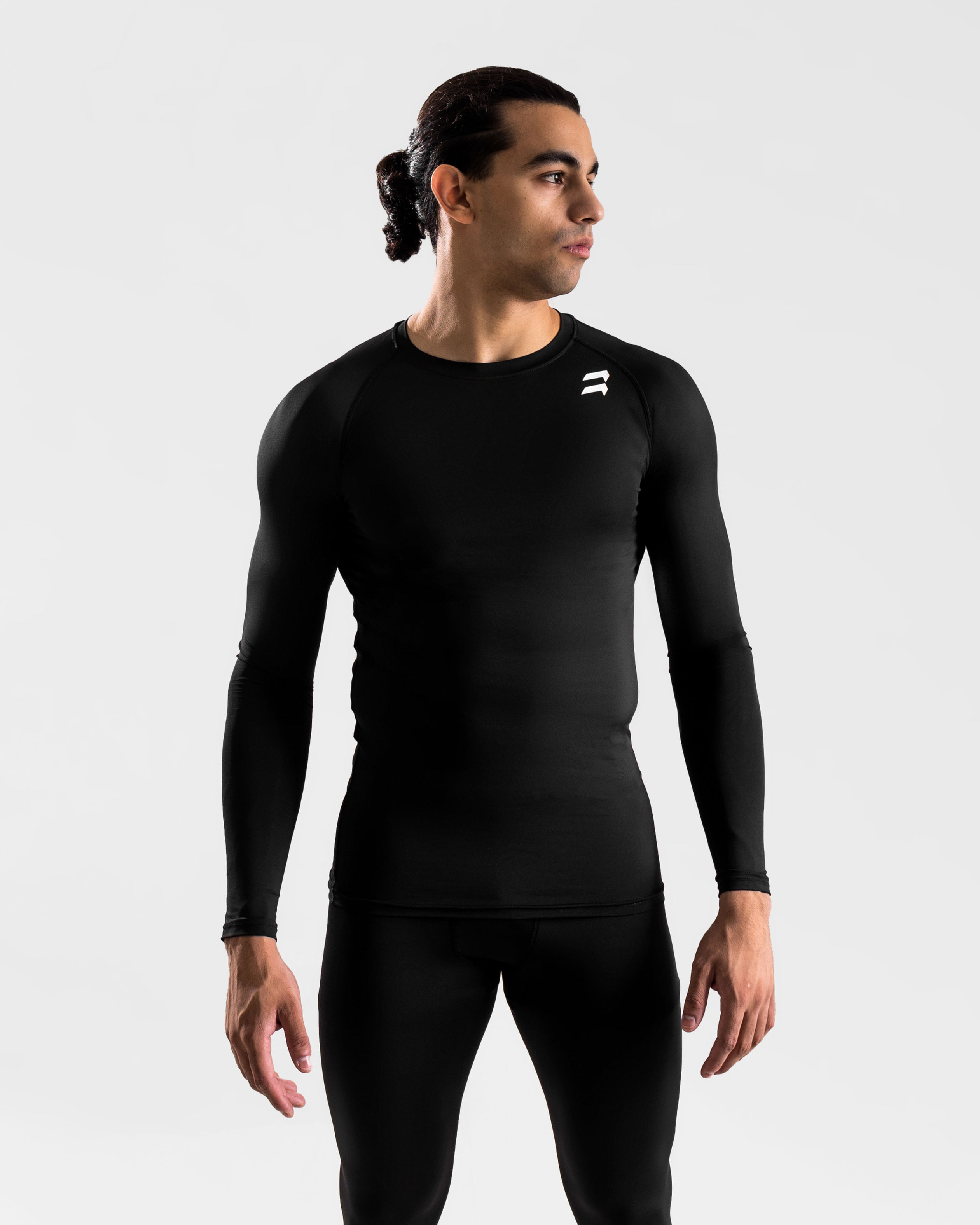 Black Full Sleeves Compression