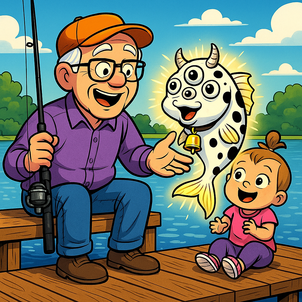 The spotted Granbury Cow Fish. Just because you haven't caught one, doesn't mean they don't exist.