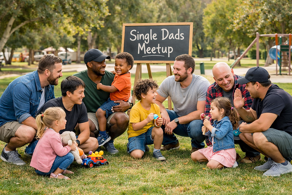 single dads need support from each other