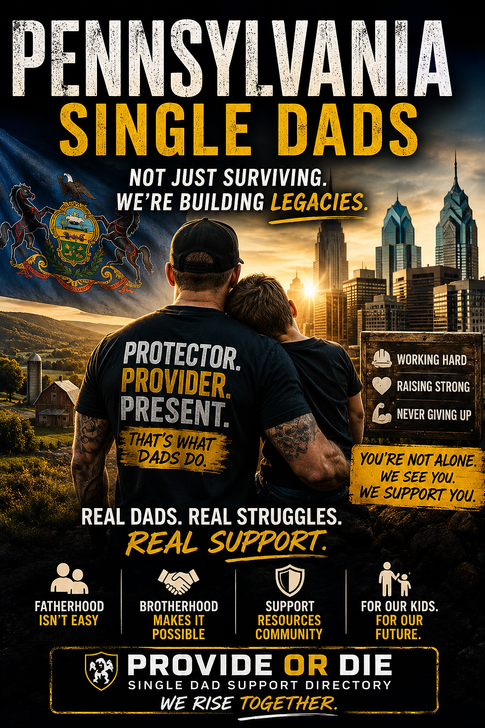 Single Dad Support and Resources in Pennsylvania