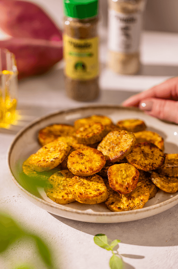 BATATA DOCE NA SANDUICHEIRA