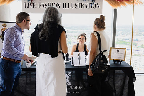 Live Custom Fashion Illustration