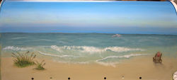 Beach Scene Mailbox