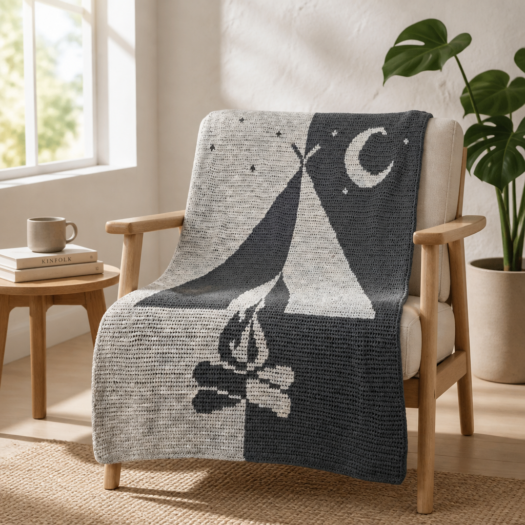 Camp Fireside Blanket