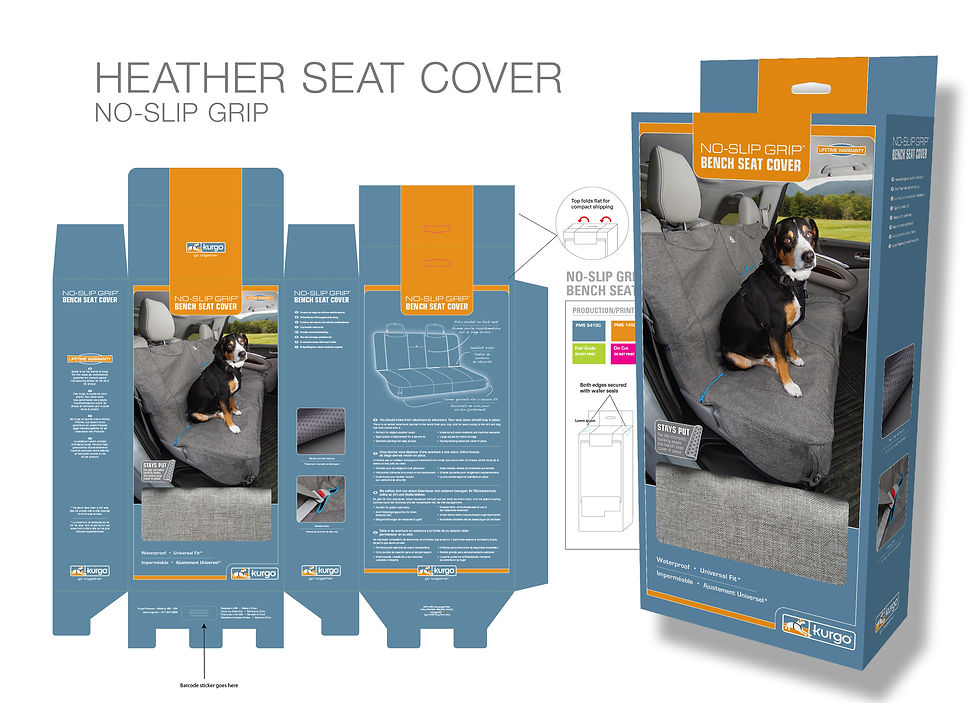No-slip Bench Seat Cover