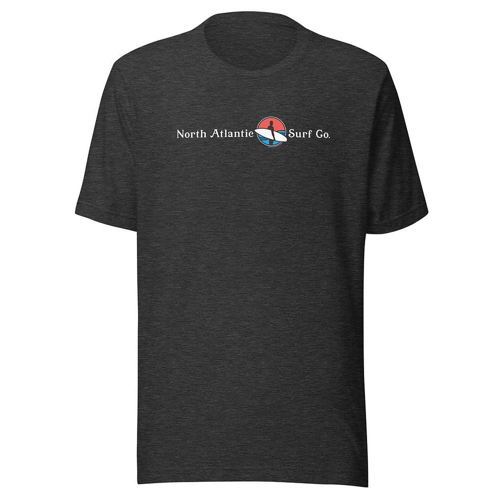 Thumbnail: North Atlantic Surf Company Unisex t-shirt - Circle Logo - Fire