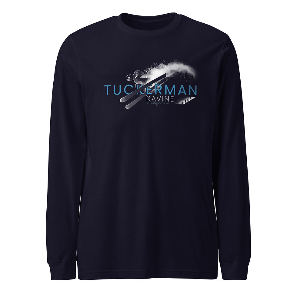 Thumbnail: Tuckerman Ravine "Launch" Unisex Long Sleeve Tee