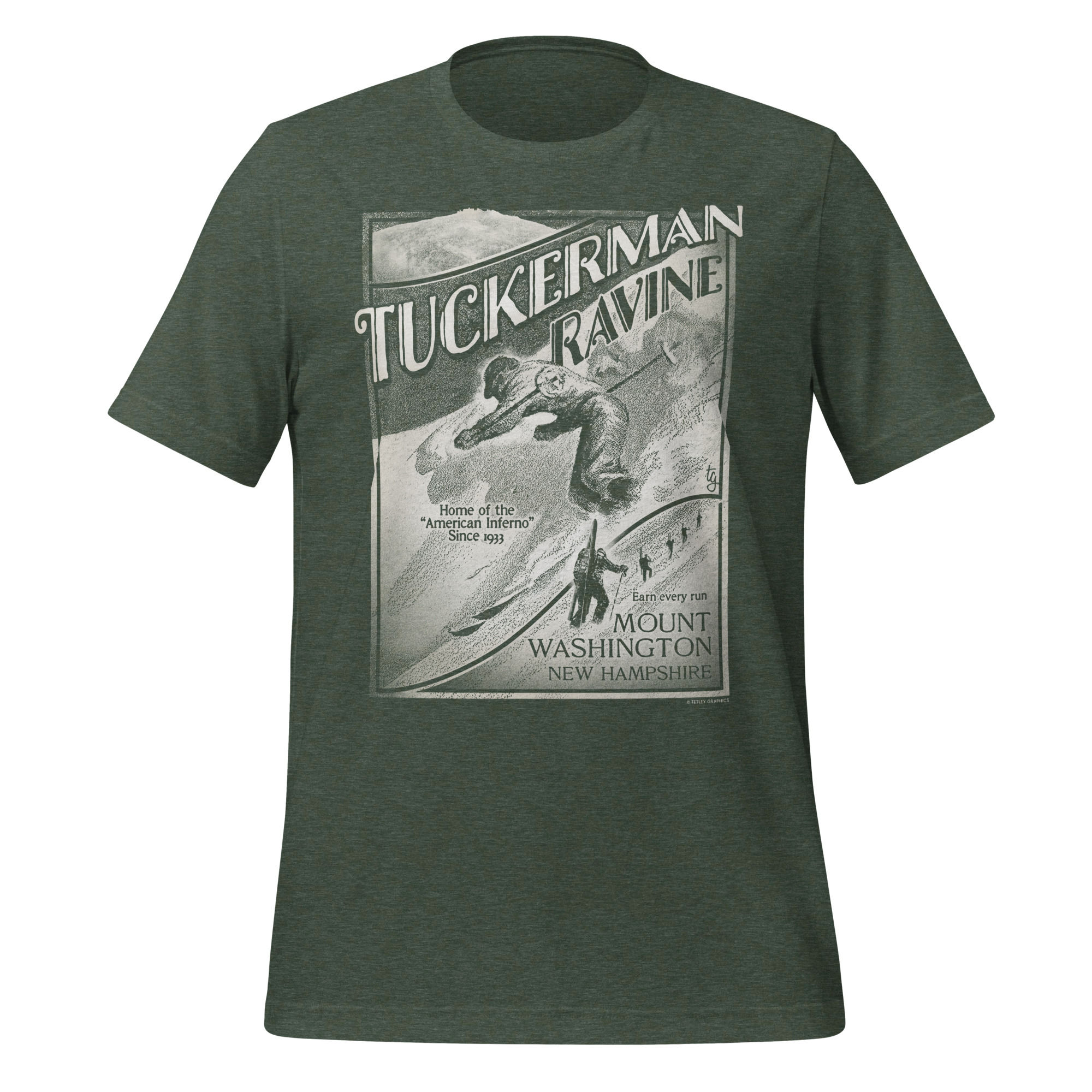 Tuckerman vintage Unisex t-shirt ivory