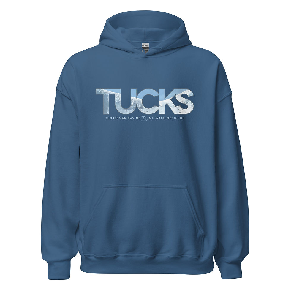 Ski Tuckerman Ravine "TUCKS" Unisex Hoodie