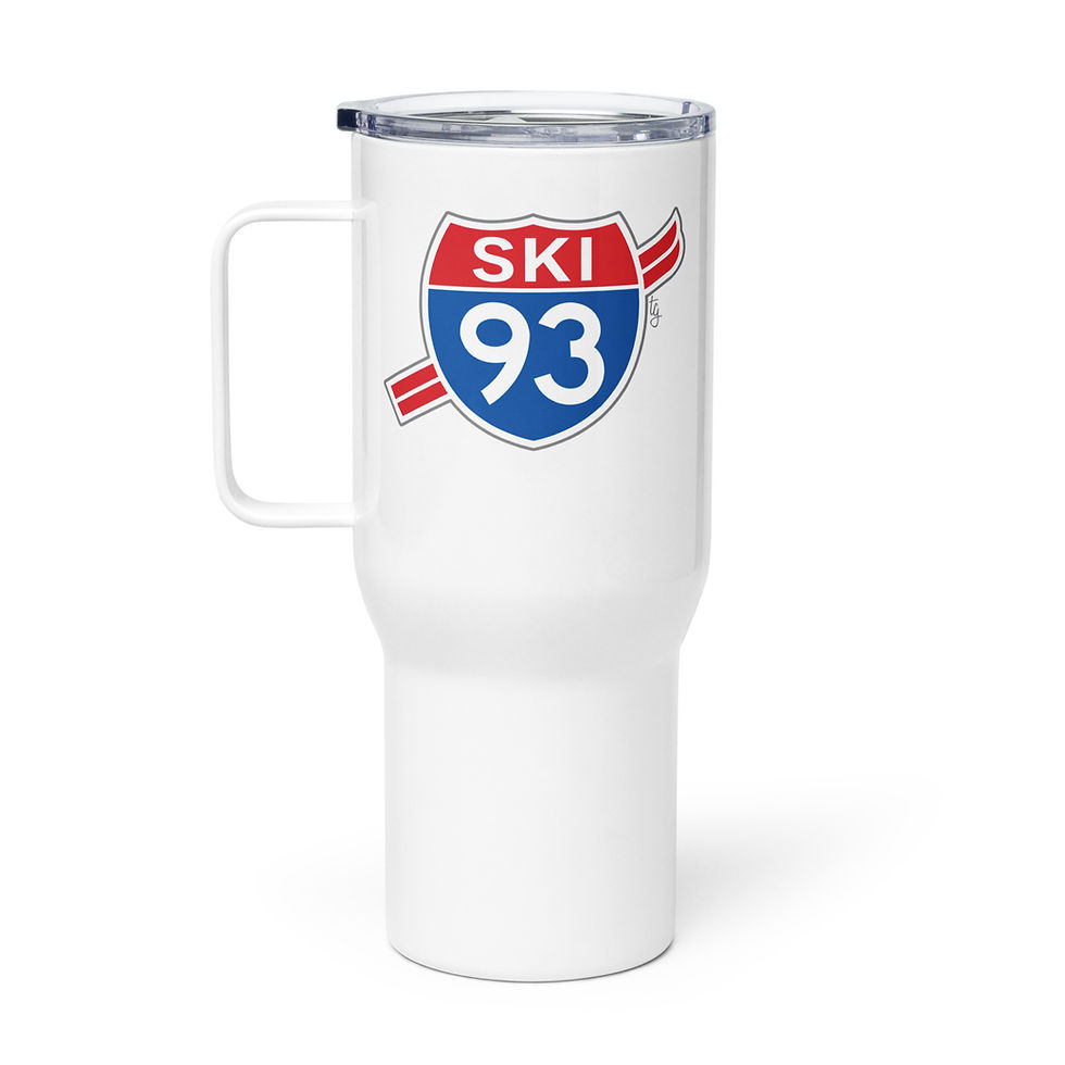 Thumbnail: Ski 93 - Travel mug with a handle