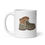 Thumbnail: Hike New Hampshire Boot White glossy mug