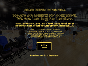 Why HPAD Basketball Is Hiring Coaches Who Believe Development Comes First.