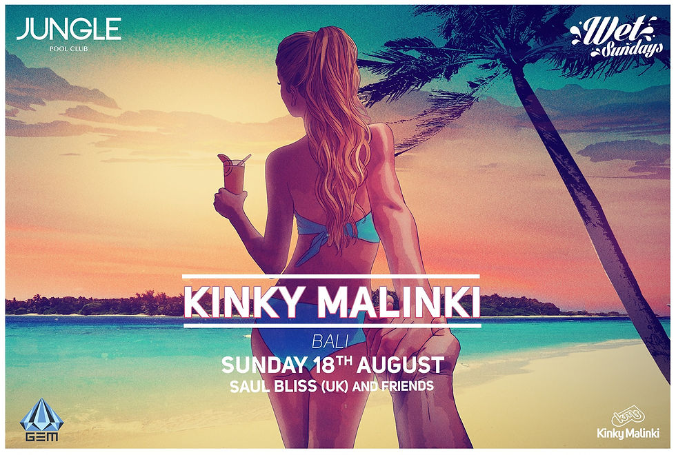Kinky Malinki // Bali Pool Party
