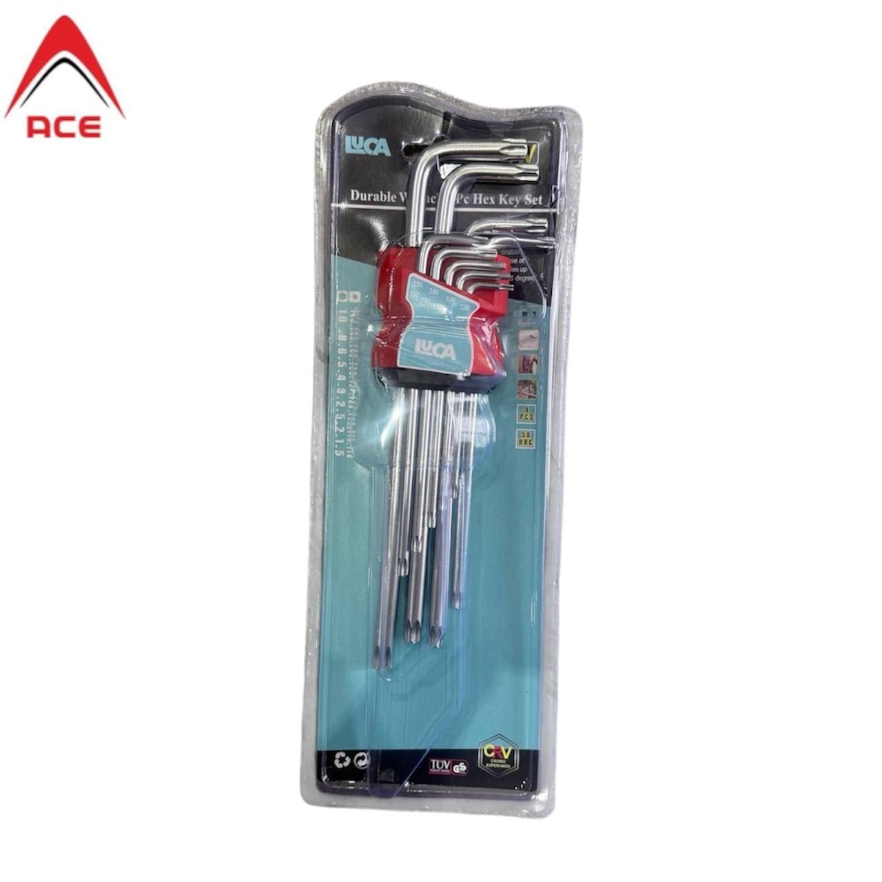 LUCA Star End Allen Key Wrench 9PCS/SET