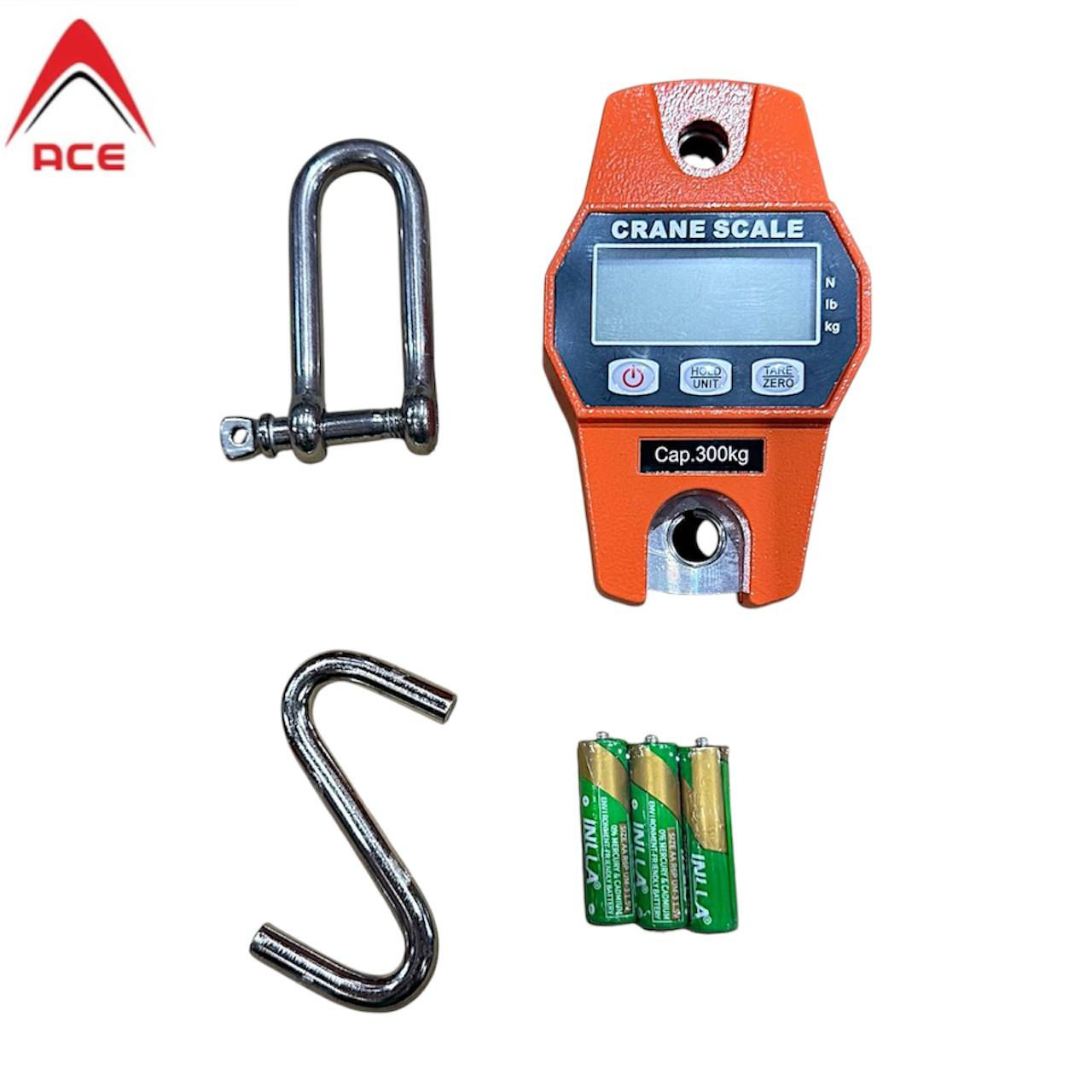 Digital Crane Scale 300KG (3XAA)