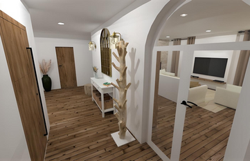 Projection 3D entrée