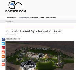 Futuristic Desert Spa