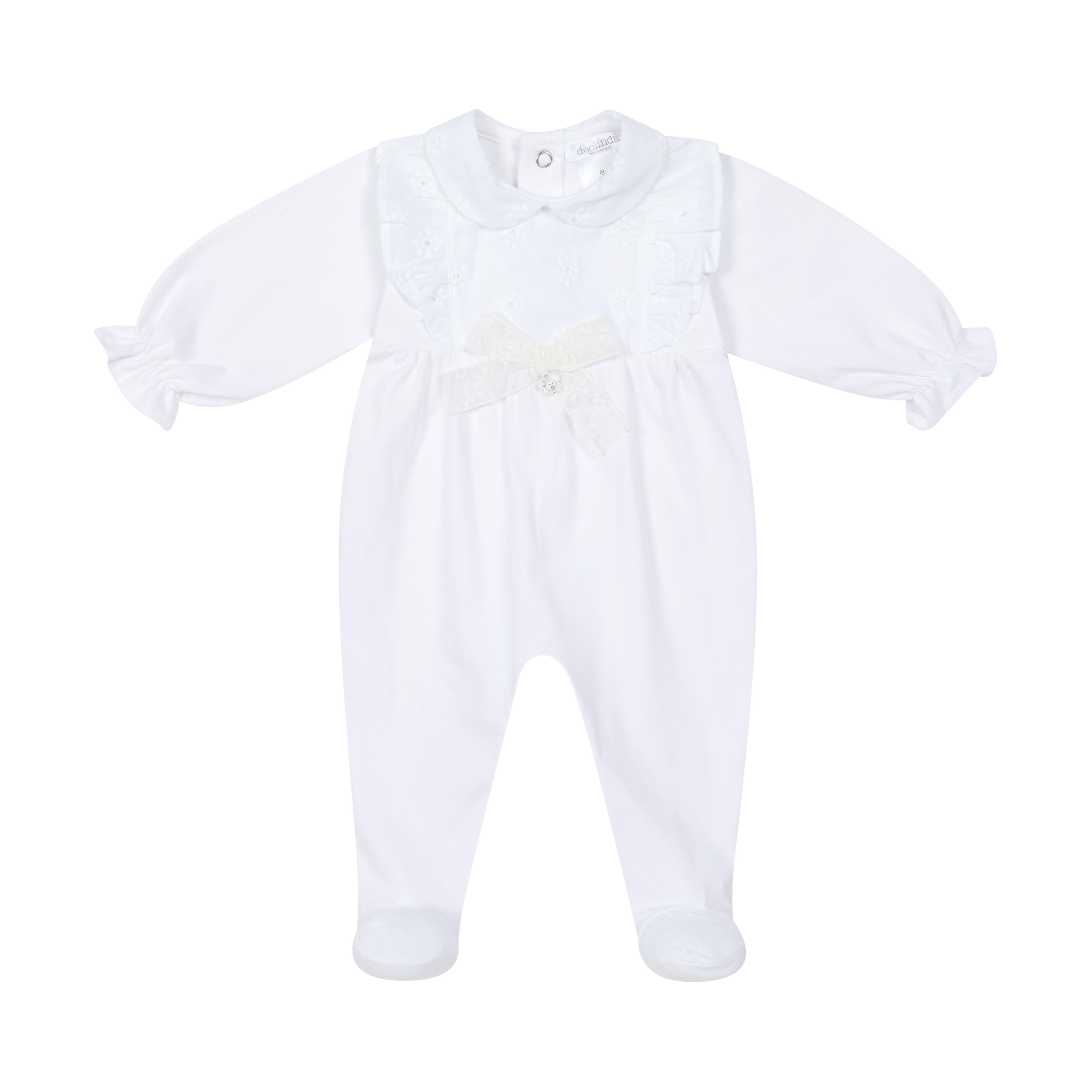 Deolinda - White Babygrow