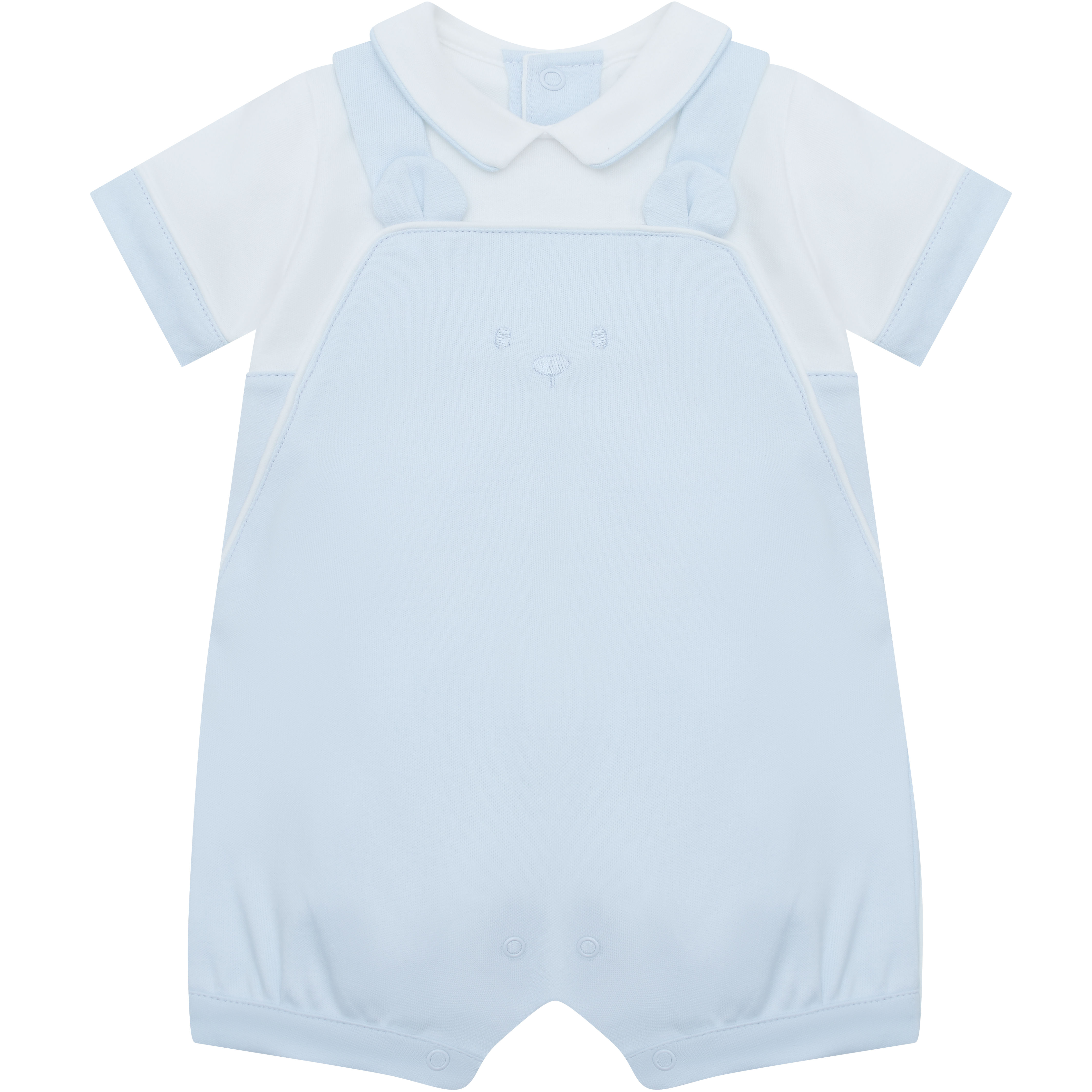 Lucas -I'lock 2in1 Bibshort with emb bear features & 3D ears