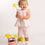 Thumbnail: Caramelo Kids - Baby Pink Two Piece bow legging set