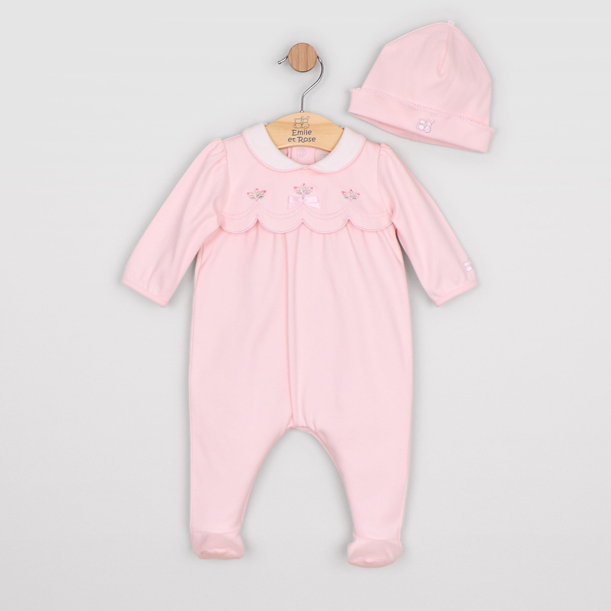 Emile et Rose - Matilda Pink Rosebub Babygrow
