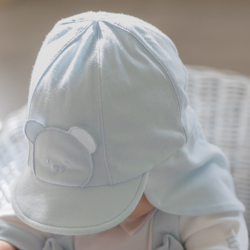 Thumbnail: Lee  - Blue Jersey Sun Cap