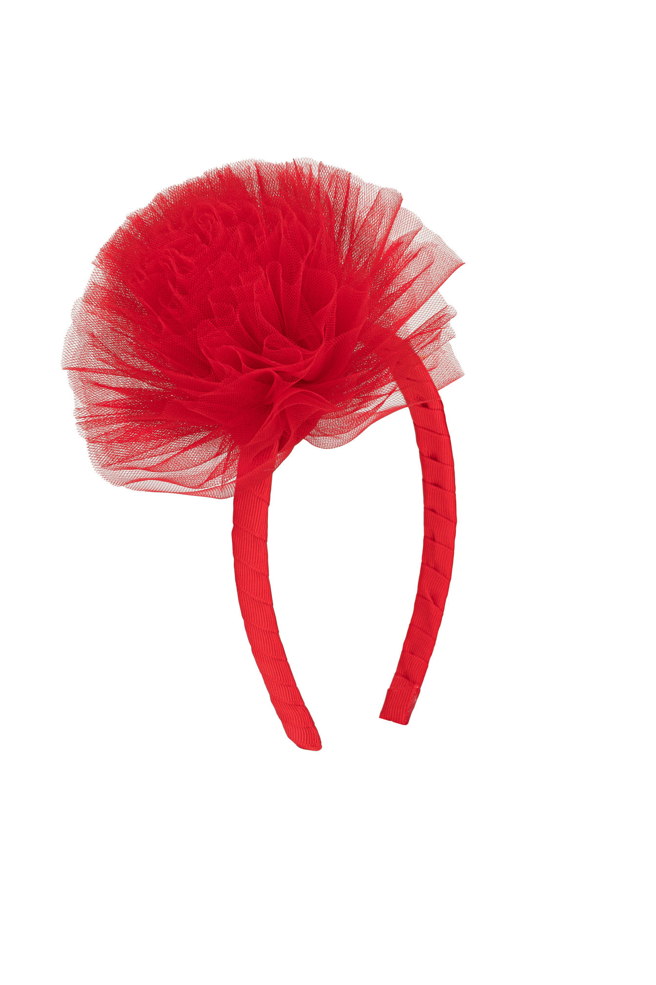 Daga - Red Pom Pom Hairband