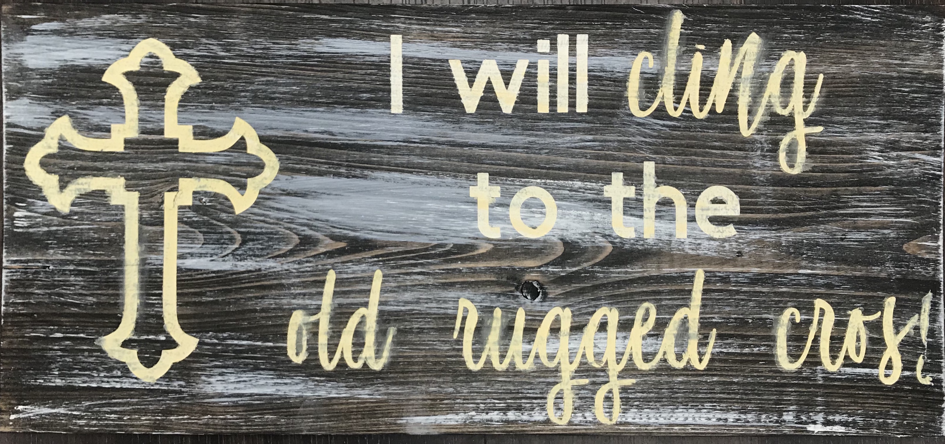 I will cling