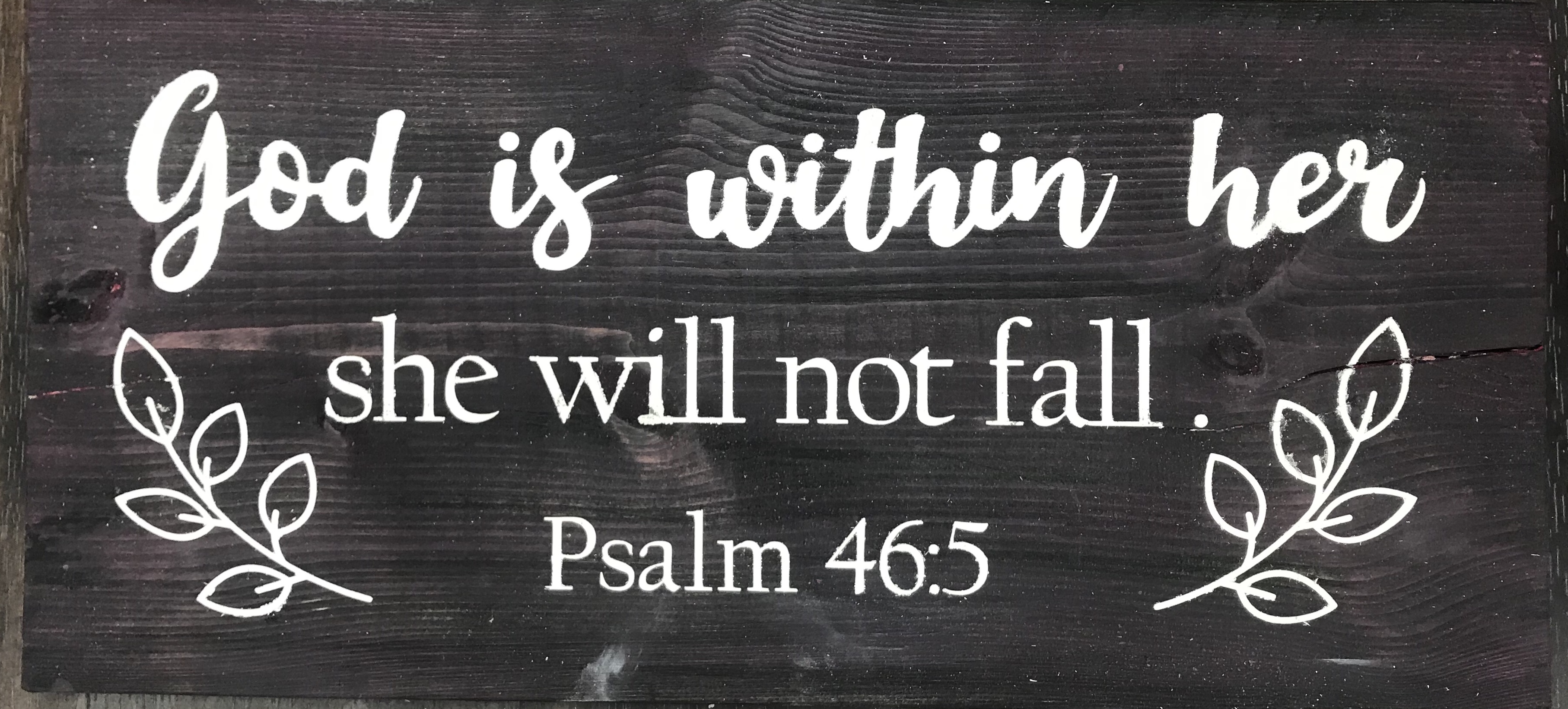 God is within her
