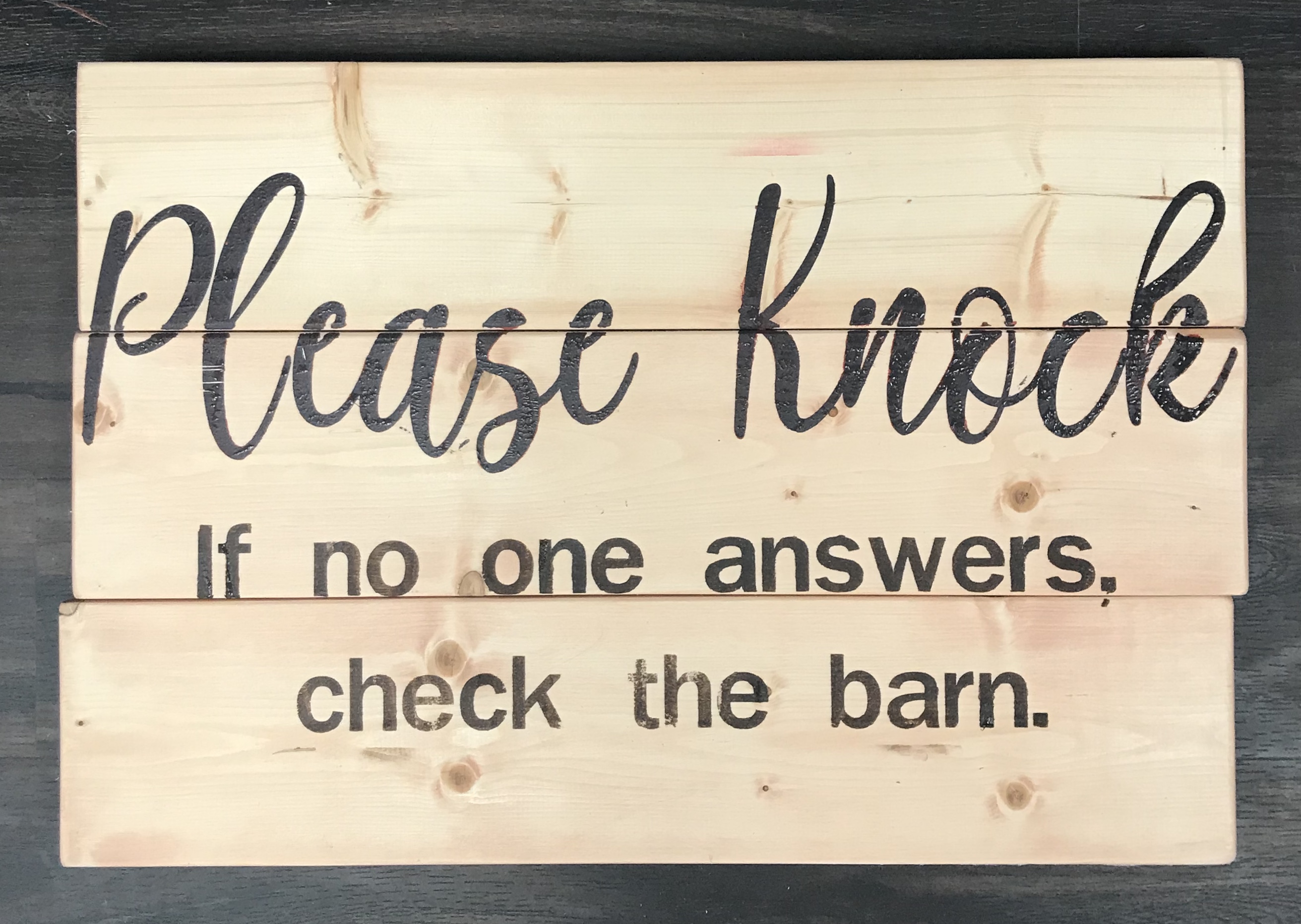 Please Knock
