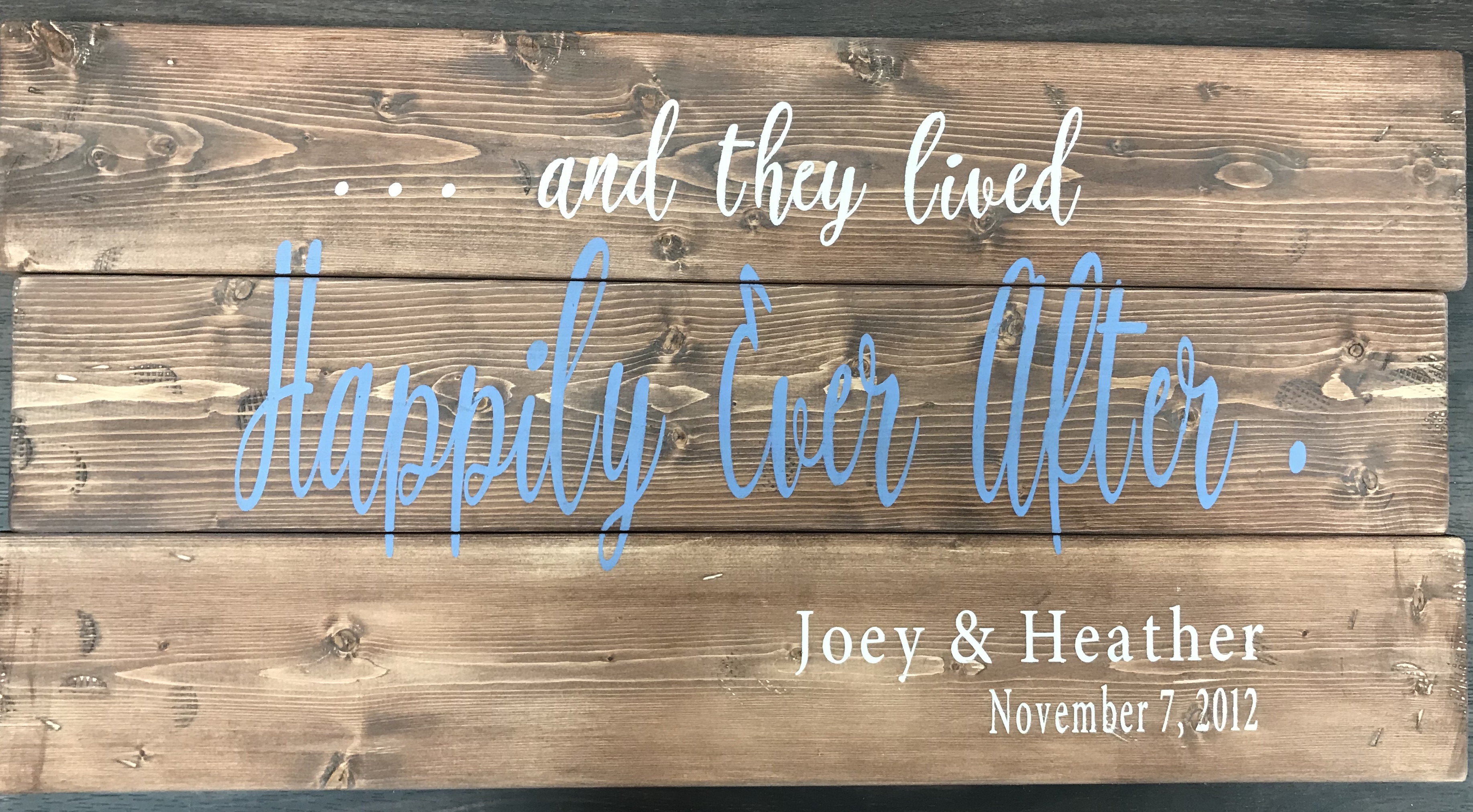 And they lived happily ever after