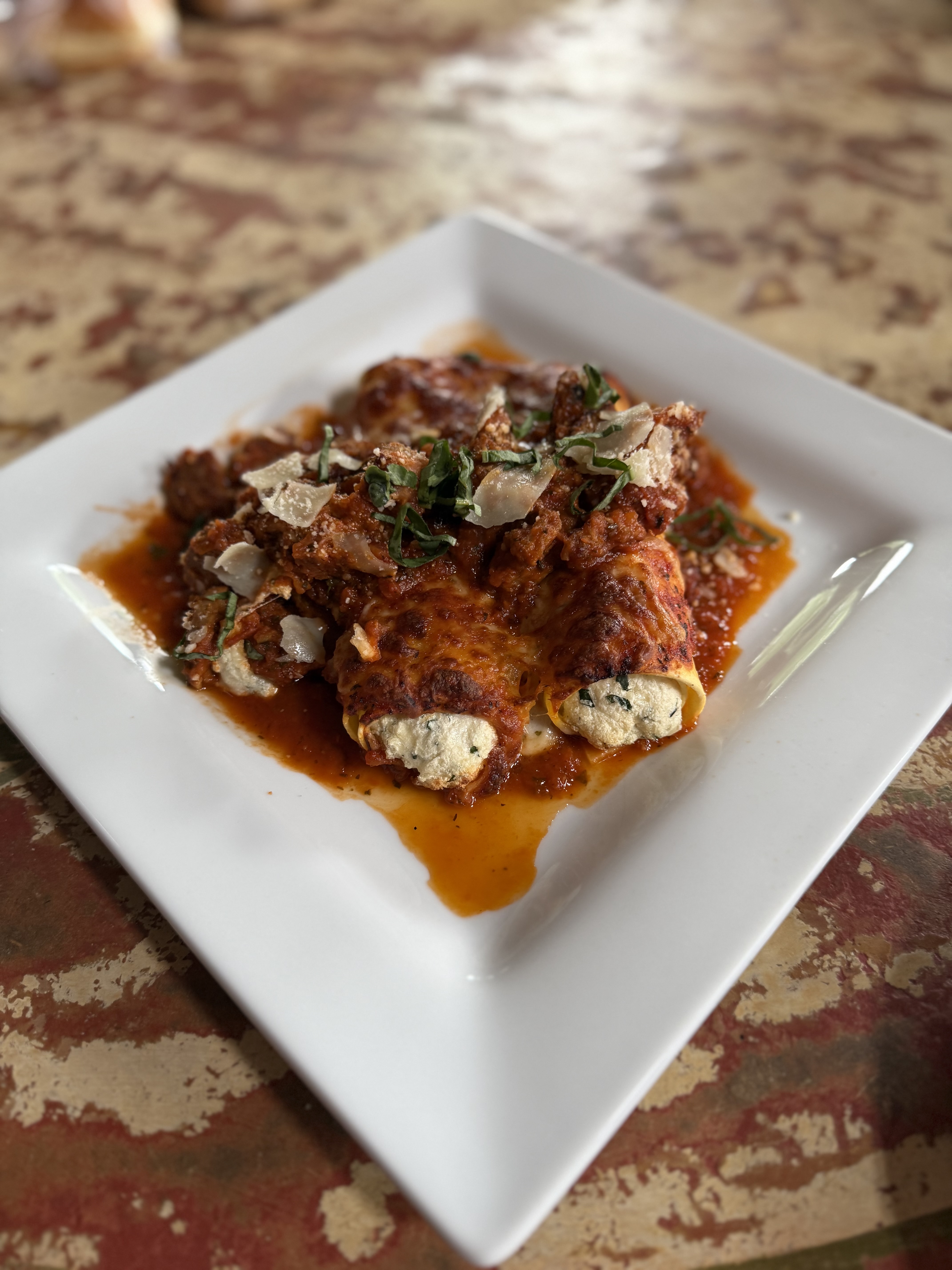 Arranged Food and Objects