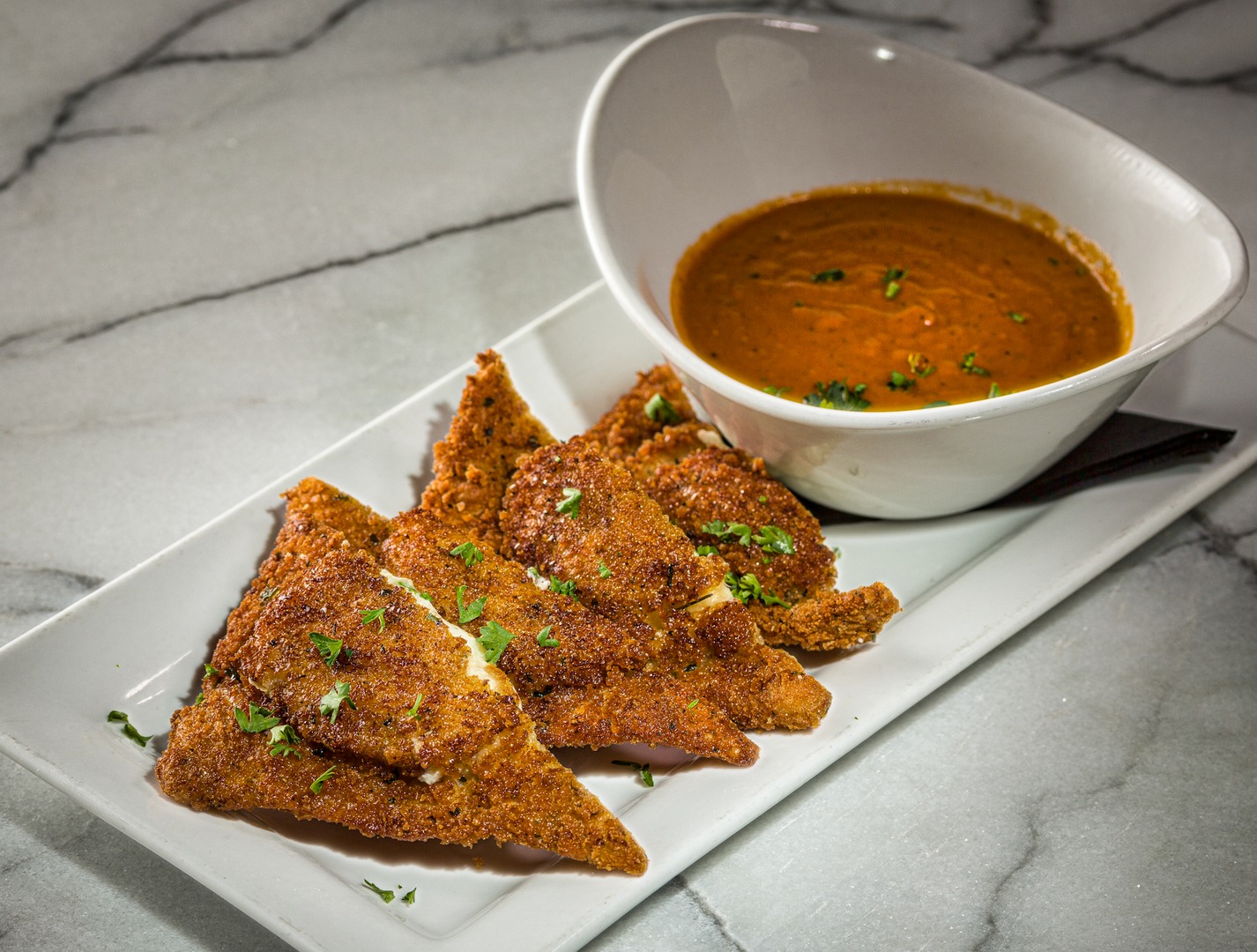 Arranged Food and Objects