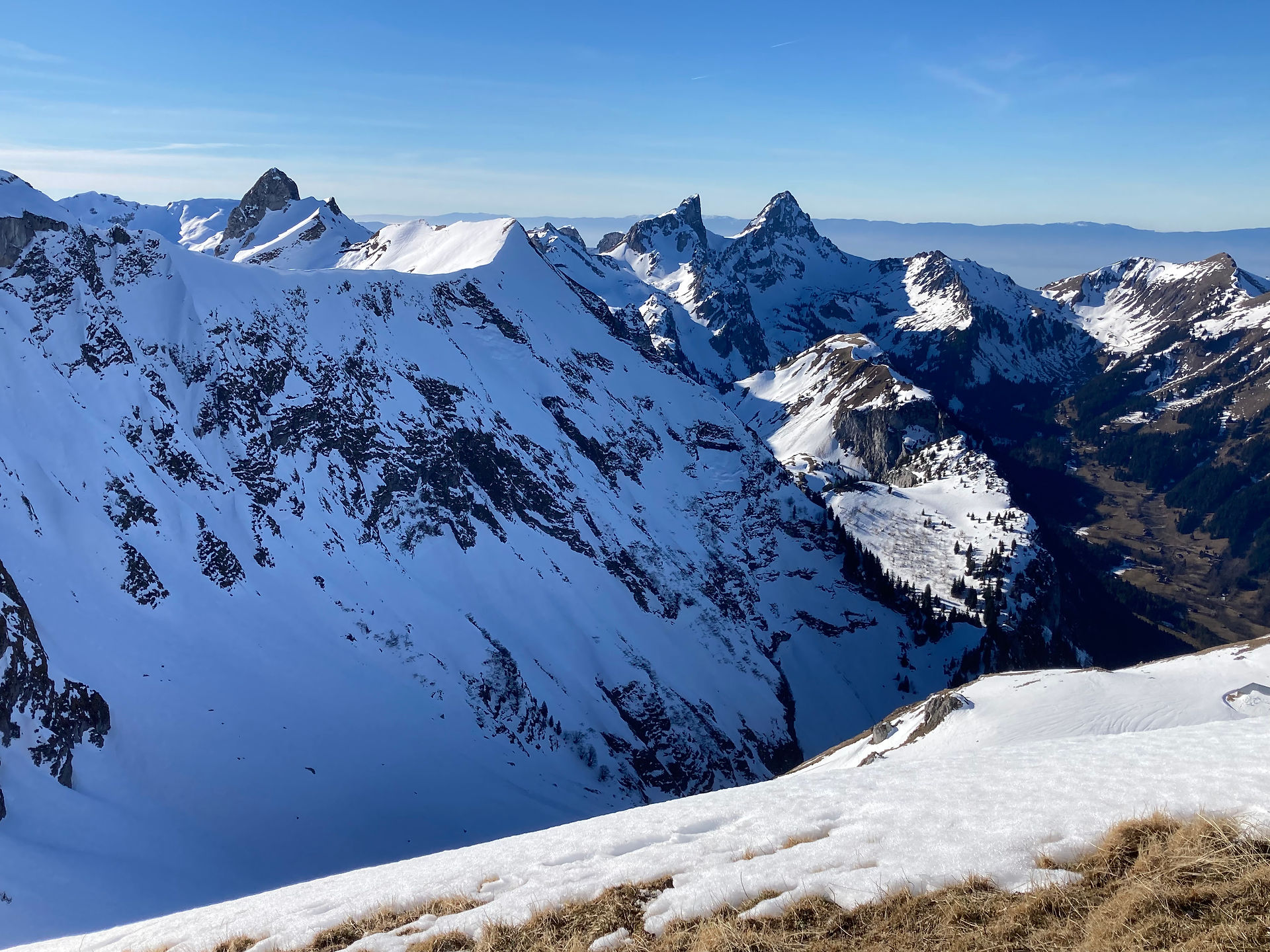 Vue vers l'ouest