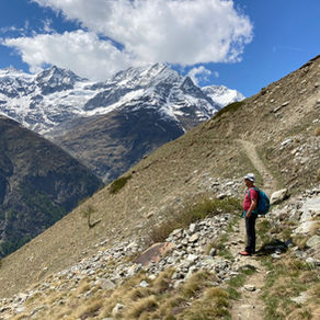 Zermatt, chemin de l'Europe