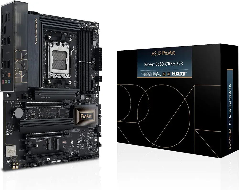 ASUS ProArt B650-Creator AM5 Ryzen 7000 ATX Content Creator Motherboard 