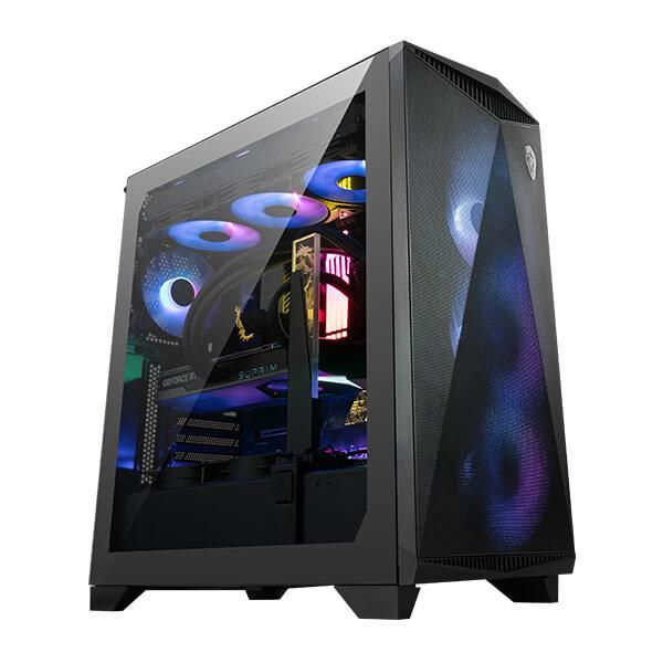 MSI MPG Gungnir 300R Airflow ARGB (E-ATX) Mid Tower Cabinet (Black)
