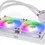 Thumbnail: Cooler Master ML240L Core ARGB CPU Liquid Cooler - White

