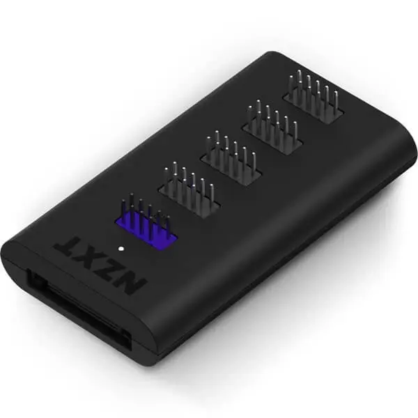 Thumbnail:  NZXT Internal USB Hub 3- AC-IUSBH-M3-4 Internal USB 2.0 Ports-3M Dual Lock