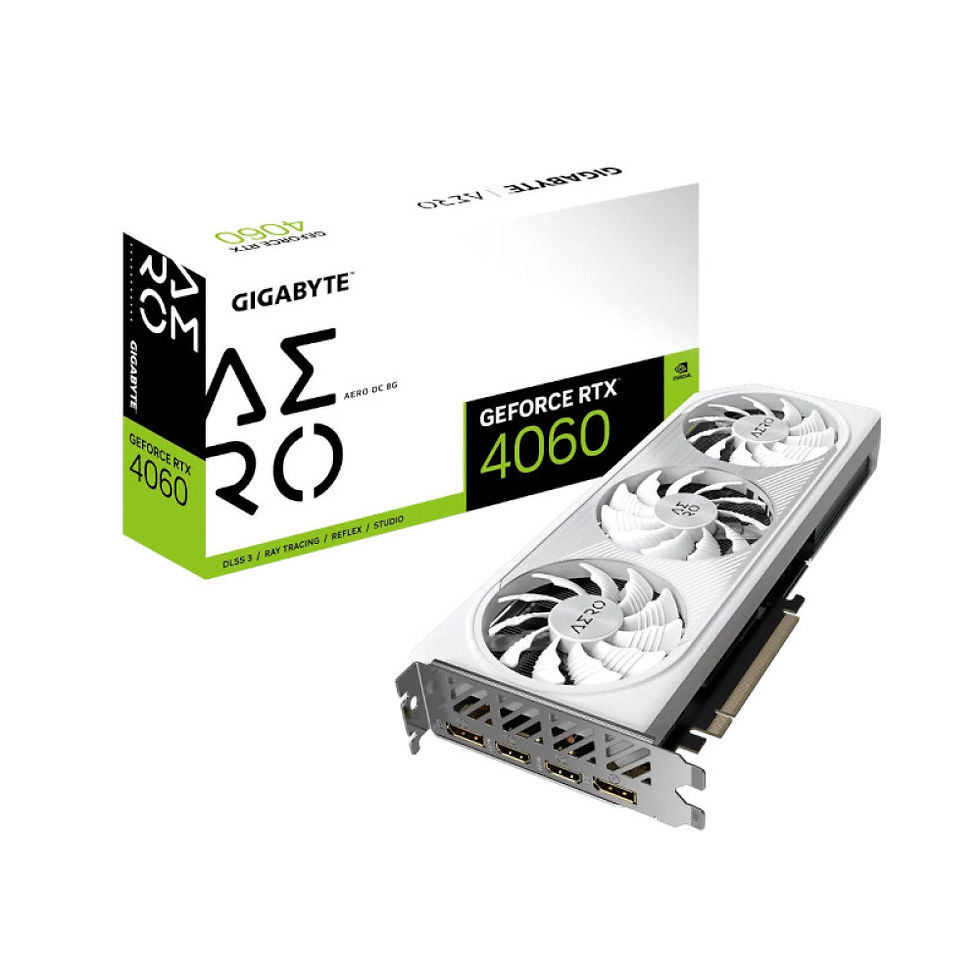 Gigabyte Rtx 4060 Aero Oc 8Gb Gddr6 Graphics Card