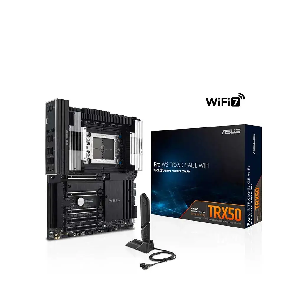 Asus Pro Ws TRX50 Sage Wifi sTR5 Ceb Motherboard (Pro WS TRX50-SAGE WIFI)

