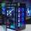 Thumbnail: Corsair Series Aluminum Tempered Glass 1000D Full Tower Cover (Black)