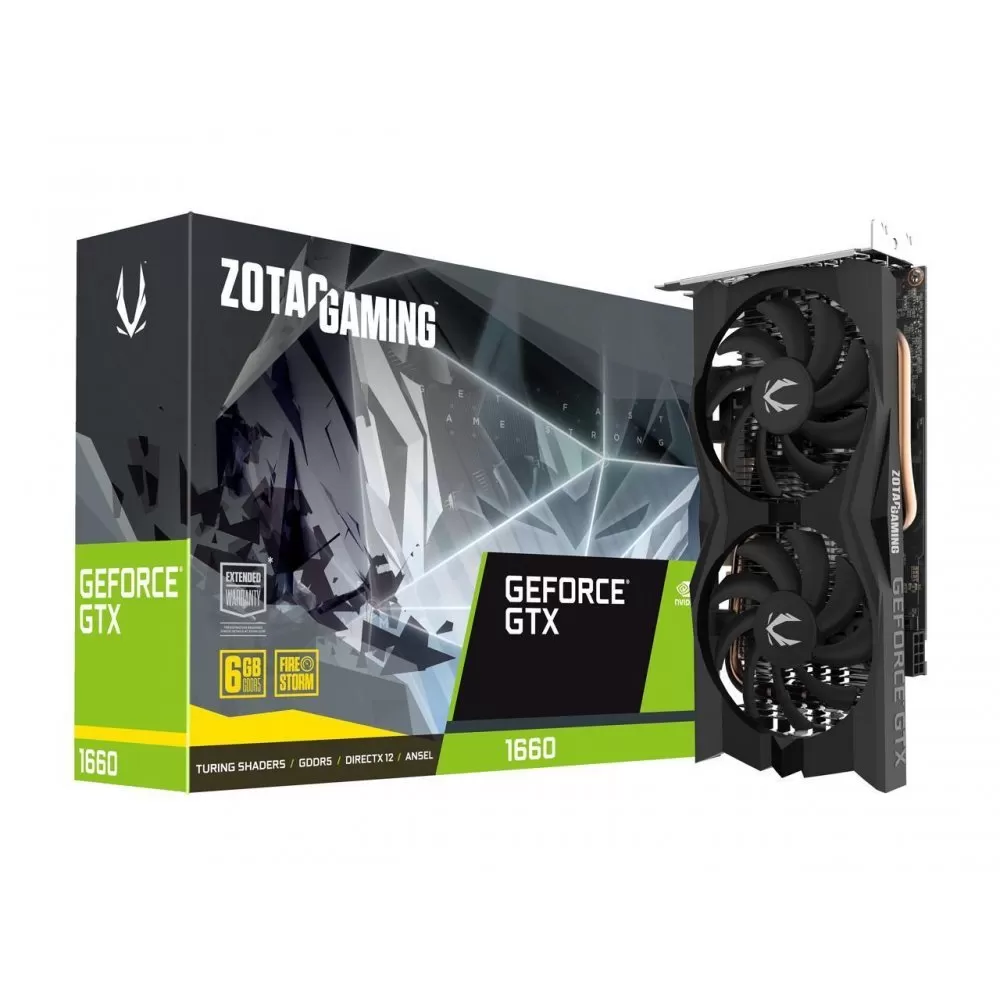 Zotac GTX 1660 6GB Graphic card 