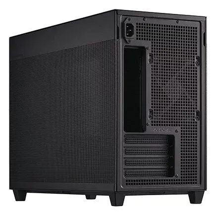Thumbnail: Asus Prime AP201 (M-ATX) Mini Tower Cabinet (Black)