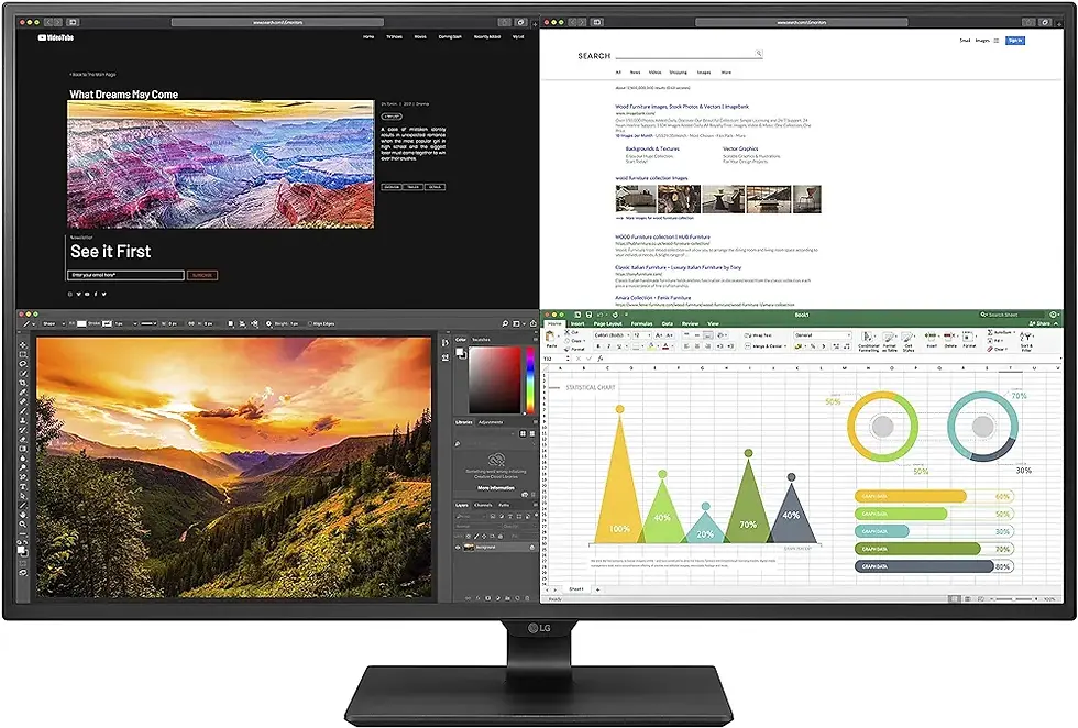 Thumbnail: LG 43UN700 43 Inch (107.95 cm) IPS Display pixel monitor