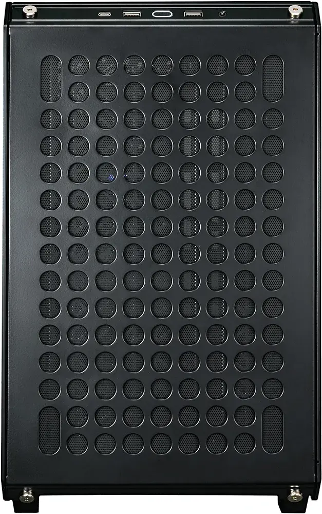 Thumbnail: Cooler Master Alloy Steel Qube 500 Flat Pack Edition Case / Cabinet - Black 

